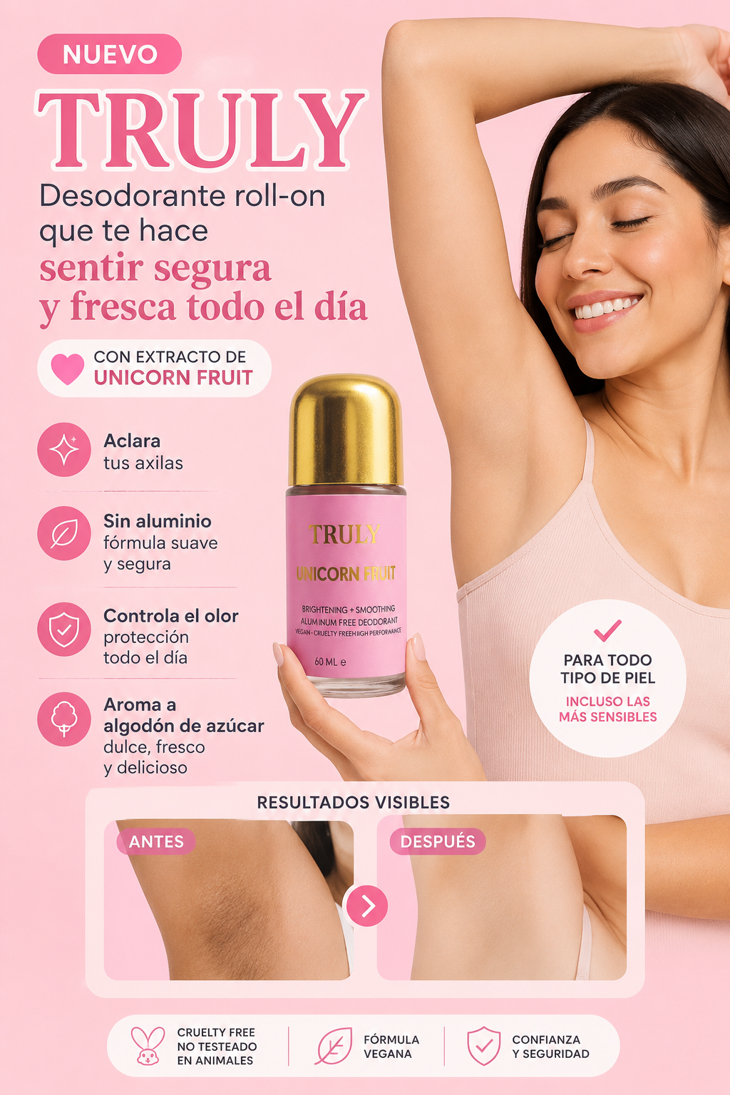 TRULY Deodorante 60ML