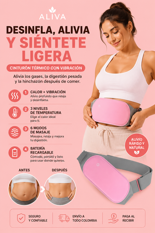 Cinturon  Masajeador abdominal